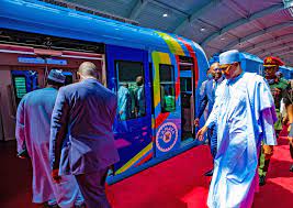 Buhari inaugurates 13-km Lagos Mass Transit Blue Line Rail